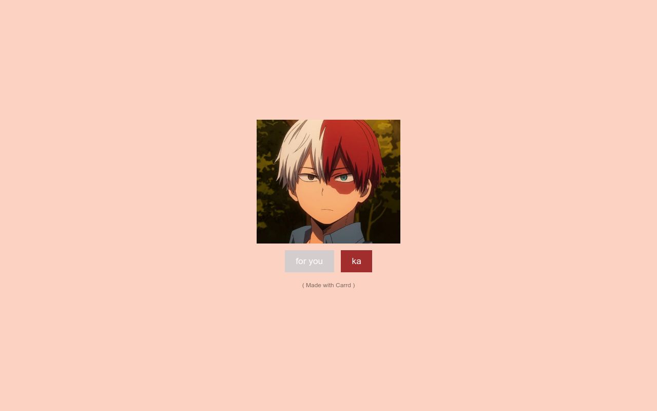 Carrd profile picture for @too